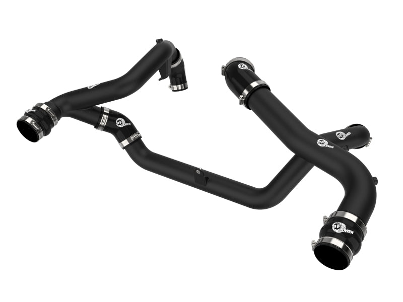 aFe 22 - 23 Ford Explorer BladeRunner Aluminum Hot and Cold Charge Pipe Kit - Blk - My Store