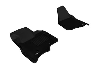 compare product 3D MAXpider 2011-2012 Ford F-250/350/450 Supercab/Supercrew Kagu 1st Row Floormat - Black