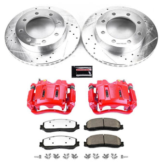 compare product Power Stop 2012 Ford F-350 Super Duty Front Z36 Truck & Tow Brake Kit w/Calipers