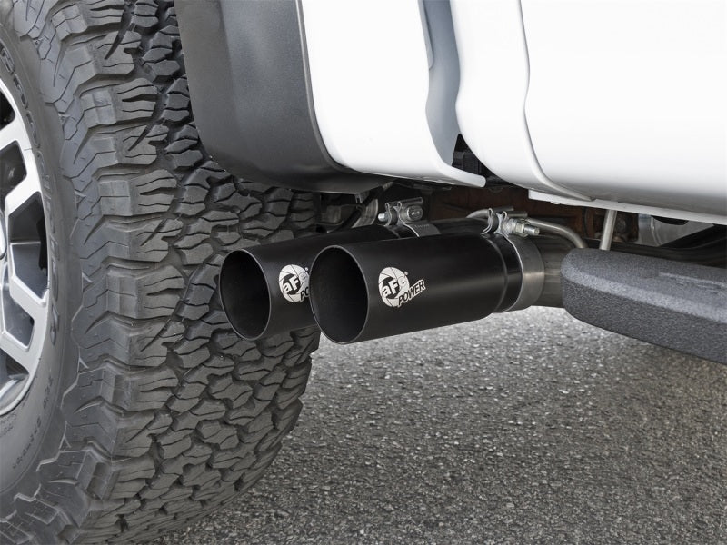 aFe POWER Rebel Series 3in 409 SS Cat Back Exhaust w/ Black Tips 17 Ford F - 150 Raptor V6 - 3.5L - My Store