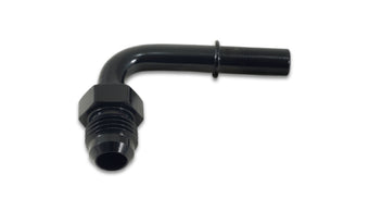 compare product Vibrant 90 Degree Aluminum AN to Male Quick Connect Fitting -6AN - 0.3125in Hose Size