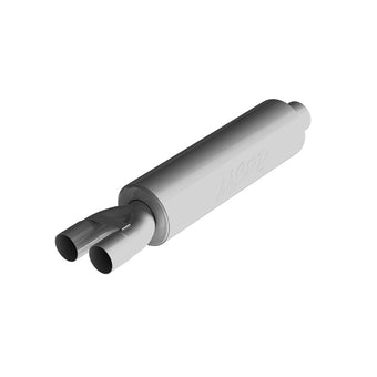 compare product MBRP Universal 3in ID Inlet 2.5in ID Outlet 30.5in Chambered Aluminum Muffler (NO DROPSHIP)