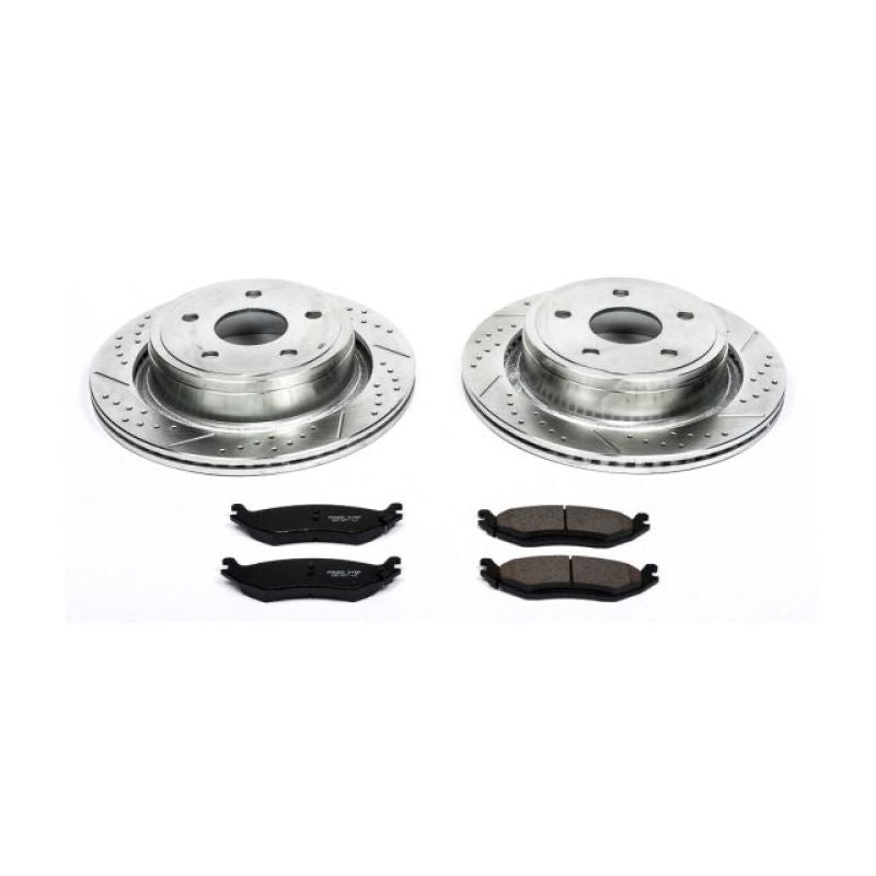 Power Stop 07 - 09 Chrysler Aspen Rear Z23 Evolution Sport Brake Kit - My Store