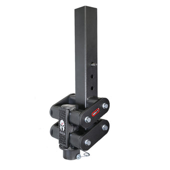 compare product Gen-Y Spartan Torsion-Flex 5in Offset 4in SQ Tube Gooseneck 2-5/16in Coupler Standard Height