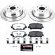 Power Stop 15 - 18 Chevrolet Colorado Rear Z36 Truck & Tow Brake Kit - My Store