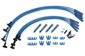 compare product Moroso Chevrolet Big Block Ignition Wire Dress-Up Kit - HEI - Blue Max - Spiral Core