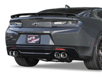 aFe MACHForce XP 3in 304 SS Axle - Back Dual Exhaust (NPP) w/ Polished Tips 16 - 17 Camaro SS V8 - 6.2L - My Store