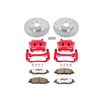 compare product Power Stop 11-14 Ford Mustang Front Z26 Street Warrior Brake Kit w/Calipers
