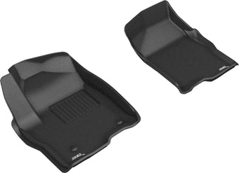 compare product 3D MAXpider 2019-2020 GMC/Chevrolet Sierra 1500/Silverado 1500 Kagu 1st Row Floormat - Black