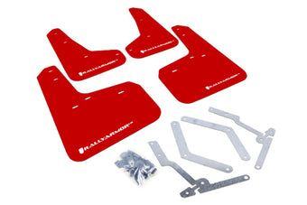 compare product Rally Armor 12-19 Ford Focus ST / 16-19 RS Red Mud Flap w/White Logo