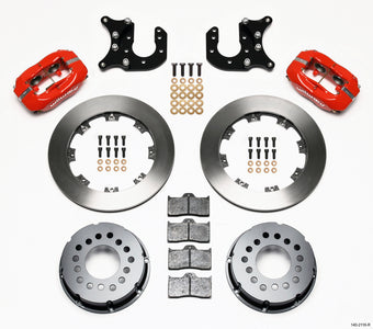 compare product Wilwood Forged Dynalite P/S Rear Kit Red Mopar-Dana 2.72in Offset