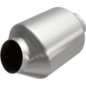 compare product MagnaFlow Carb Compliant SS Univ. Catalytic Converter 8.125in Body L X 5in Body W (2.50 CA Spun)