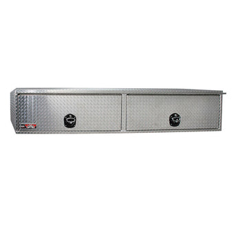 compare product Westin/Brute HD Top Sider 13in x 88in w/flip up Doors - Aluminum