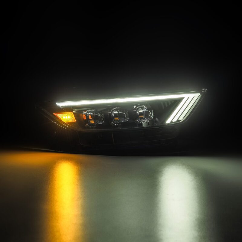 AlphaRex 15 - 17 Ford Mustang NOVA Series LED Projector Headlights Blk - My Store