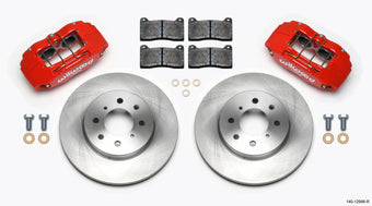 compare product Wilwood DPHA Front Caliper & Rotor Kit Red Honda / Acura w/ 262mm OE Rotor