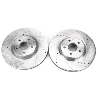 compare product Power Stop 13-19 Ford Escape Front Evolution Drilled & Slotted Rotors - Pair