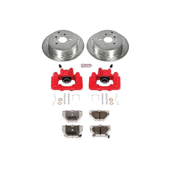 compare product Power Stop 03-06 Pontiac Vibe Rear Z26 Street Warrior Brake Kit w/Calipers