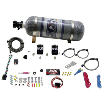 compare product Nitrous Express 10-15 Chevrolet Camaro (5th Gen) Single Nozzle Nitrous Kit (35-150HP) w/Comp Bottle