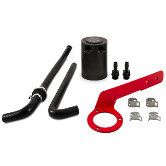 compare product Mishimoto 2018+ Honda Accord 2.0T Baffled Oil Catch Can PCV Side - Red
