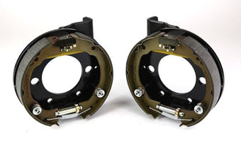 compare product Wilwood Brackets (2) - Disc/Drum 2005+ Mustang 8.8in Offset (Less Caliper Brackets)