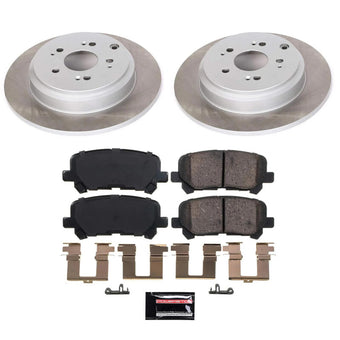 compare product Power Stop 12-15 Honda Pilot Rear Semi-Coated Rotor Kit