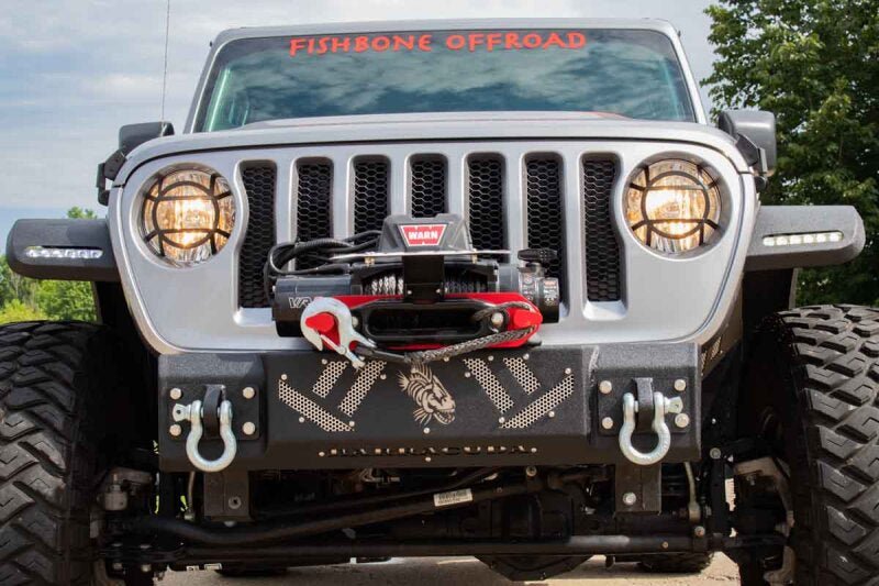 Fishbone Offroad 07 - 18 Jeep Wrangler JK Barracuda Modular Front Bumper - Base - My Store