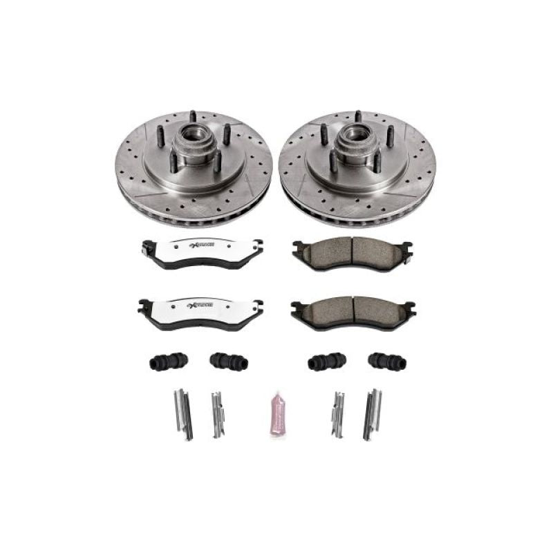 Power Stop 00 - 02 Ford Expedition Front Z36 Truck & Tow Brake Kit - My Store