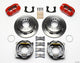 Wilwood Dynapro Low - Profile 11.00in P - Brake Kit - Red Small Ford 2.66in Offset - My Store