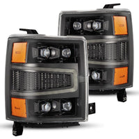AlphaRex 04 - 15 Chevy 1500 NOVA - Series LED Proj Headlights Alpha BL w/Activ Light/Seq Signal & SB DRL - My Store
