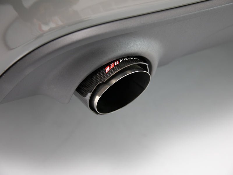 aFe MACH Force - XP 4 - 1/2in Carbon Fiber OE Replacement Exhaust Tips - 15 - 19 Dodge Charger/Hellcat - My Store