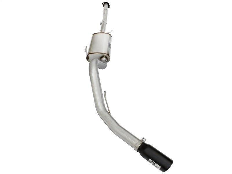 aFe MACHForce XP Exhaust 3in - 3.5in SS Single Side Exit CB w/ Black Tips 15 Ford F150 V8 5.0L CC/SB - My Store