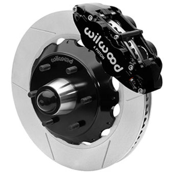 compare product Wilwood 63-87 C10 CPP Spindle FNSL6R Front BBK 14in Slotted 6x5.5 BC - Black