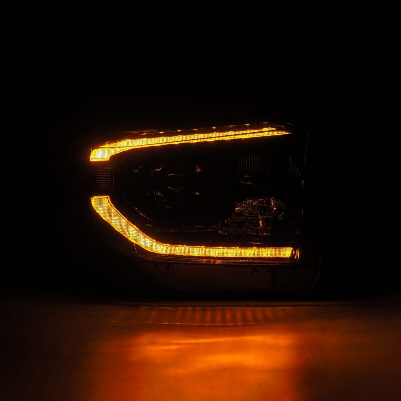 AlphaRex 14 - 21 Toyota Tundra PRO - Series Projector Headlights Black w/Seq. Sig. + DRL - My Store