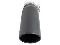 aFe Diesel Exhaust Tip Bolt On Black 4in Inlet x 5in Outlet x 15in - My Store