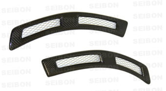 compare product Seibon 08-10 Mitsubishi Evo X Carbon Fiber Fender Ducts