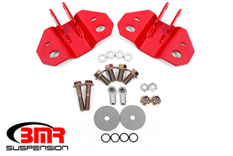 compare product BMR Suspension 15-19 Ford Mustang Rear Upper Shock Mount- Red