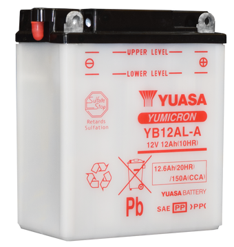compare product Yuasa YB12AL-A Yumicron 12-Volt Battery