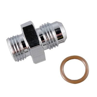 compare product Fragola -6AN x 3/4-16 (8) Radius Fitting O-Ring - Chrome