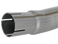aFe Twisted Steel 2in Stainless Steel Loop Delete Down - Pipe 2018+ Jeep Wrangler (JL) V6 3.6L - My Store