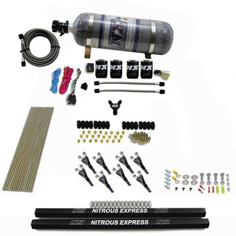 compare product Nitrous Express Pro-Shk/Gas Nitrous Kit (200-600HP) w/Rails and Composite Bottle