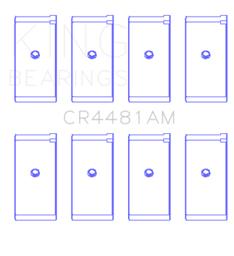 compare product King Engine Bearings Mitsubishi 4G63/4G64 6 Bolt 1st Gen DSM (Size 0.50mm) Rod Bearing Set