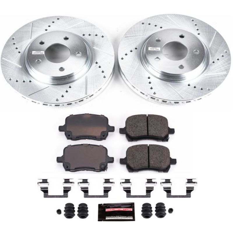 Power Stop 05 - 06 Chevrolet Cobalt Front Z23 Evolution Sport Brake Kit - My Store