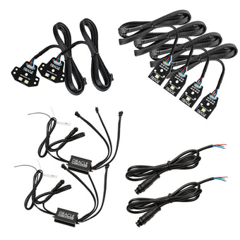 compare product Oracle 15-21 Dodge Charger RGB+W Headlight DRL Upgrade Kit - ColorSHIFT+W