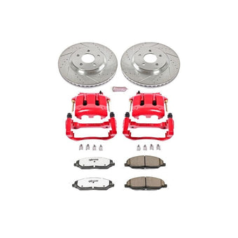 compare product Power Stop 05-10 Ford Mustang Front Z26 Street Warrior Brake Kit w/Calipers