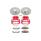 Power Stop 05 - 10 Ford Mustang Front Z26 Street Warrior Brake Kit w/Calipers - My Store