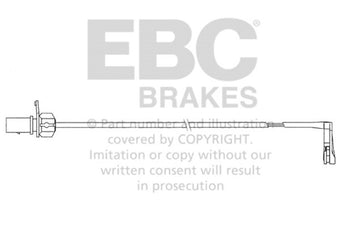 compare product EBC 2011 Audi A6 2.0L Turbo Rear Wear Leads