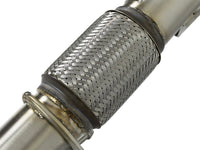 aFe Twisted Steel 3in. 304 SS Catted Series Downpipe 16 - 18 Ford Focus RS I4 - 2.3L (t) - My Store