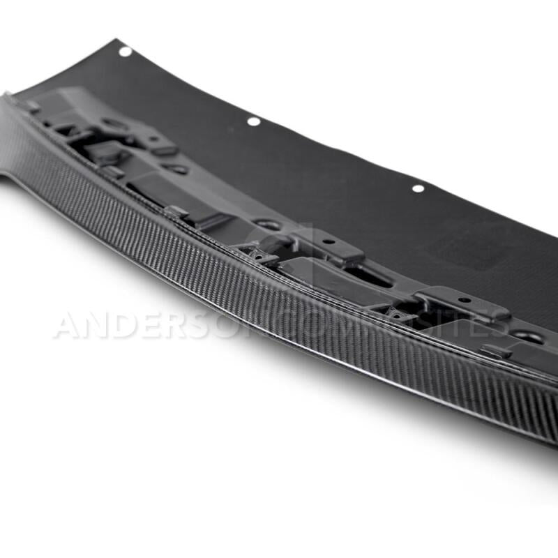 Anderson Composites 2015 - 2017 Ford Mustang Shelby GT350 Carbon Fiber Front Splitter (3 PC) - My Store