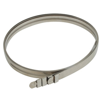 compare product DEI Stainless Steel Positive Locking Tie 1/2in (12mm) x 40in - 4 per pack