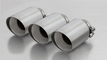 compare product Remus 2018 Honda Civic Type-R FK8 2.0T 102mm Straight Chrome Tail Pipe Set (Triple Tip)